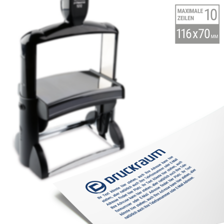 Trodat Professional 5212 | 116x70mm Professional Textstempel